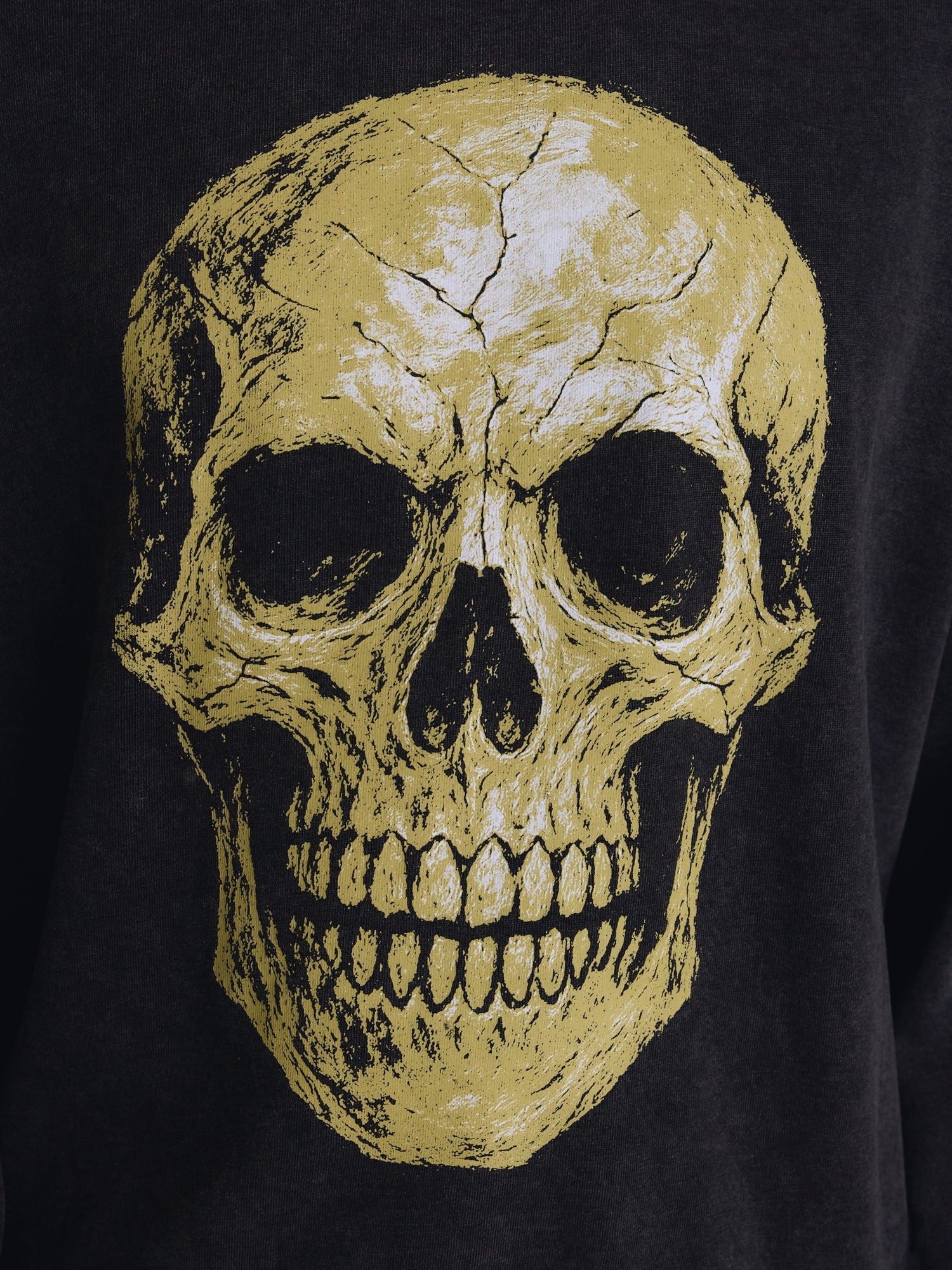 Men's Halloween Web Geometry Graphic Long Sleeve Sweatshirt from Way to Celebrate, Sizes XS-5XB