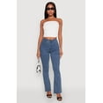 thumbnail image 3 of Women's Side Ruched Cropped Tube Top, 3 of 5