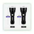 thumbnail image 2 of Waterproof, Rechargeable, 3 Modes, 50W XLM-P70, Single Lithium Battery Ultra-Bright 30K-100K Lumens LED Flashlight, 2 of 5