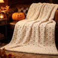 thumbnail image 2 of Ghost Pattern Throw Blanket,70.86x53 Inch Soft Breathable Lightweight Quilt for Sofa Bedroom Bedding,Ideal Gifts for Adults Wife Myself, 2 of 7