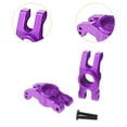 thumbnail image 6 of guohui 2 Pieces 1/14 RC Car Rear Axle Seat Replacement Part for 14211 Crawler Model Purple, 6 of 9