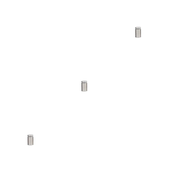 Scienceny Tornillo publicitario Fácil instalación Espejo de vidrio Clavo Tuerca ligera Perno Soporte para colgar en la pared para placa acrílica 16x20 Type1 NO1 Scienceny CBP354961