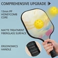 thumbnail image 4 of Pickleball Paddles Set Of 1, Fiberglass Surface, Dreamy Cloud Print, 1 Paddle, 2 Balls & Bag, 4 of 5