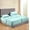 Aqua-Blue, variant on 5-Piece Split King Sheet Set for Adjustable Bed – 400 Thread Count, Soft & Durable 100% Egyptian Cotton, Purple Stripe Pattern, Fits Up to 12-Inch Deep Pockets