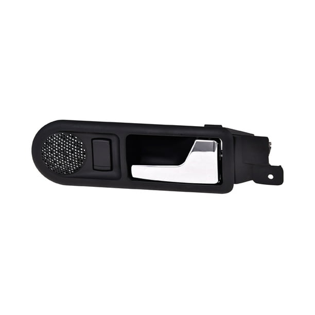 Manija Puerta Interior Volkswagen Jetta 1999 al 2012 HUSHAN Trasera Derecha/Pasajero Negro