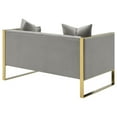 thumbnail image 4 of Eastbrook Tufted Back Loveseat Grey, 4 of 13