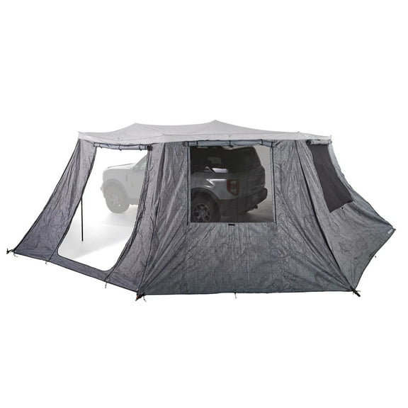 Yakima OverNOut 270 XL LH Full Wall Kit Awning Accessory with Door Panel, Gray