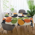 thumbnail image 3 of Yayeee Tablecloths 54" x 54" Rectangle Wrinkle Resistant Party Table Cover, Black Clover Pattern, 3 of 8