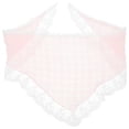 thumbnail image 1 of Pañuelo triangular para el pelo, pañuelo de encaje, diadema triangular, pañuelo con cabeza de flor para mujeres y niñas, 1 of 6