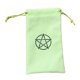thumbnail image 3 of Bolsa de terciopelo con pentagrama para guardar cartas de tarot, con cordón bordado, suministros de brujería para caja de tarot de altar, 1 unidad., 3 of 4