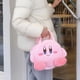 thumbnail image 3 of Juguetes de peluche de Kirby de dibujos animados para niñas, mochila de Kirby de color rosa dulce, bolso de mensajero para mujeres, monedero, bolsa para teléfono móvil, regalos de cumpleaños para niño, 3 of 4