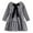 Black Plaid, variant on XBASW Kids Baby Girls Long Sleeve Dress Ruffle Tiered Casual Dresses Toddler Fall Spring Plaid Sundress 3-9T