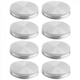 thumbnail image 2 of 24 Pcs Tapas de Frasco de Acero Inoxidable de 86 mm. Sellado una Prueba de Fugas Cubierta con Sellos de Silicona Almacenamiento SÓlido Resistente Tapas de Boca Tapa, 2 of 5