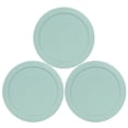 thumbnail image 1 of Tapa de almacenamiento de alimentos Pyrex 7201-PC, 950 ml, Muddy Aqua, paquete de 3, 1 of 2