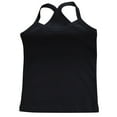 thumbnail image 5 of FamilyThread 5 Pack Girls Tank Tops Solid Sleeveless Undershirts Scoop Neck Undershirts Soft Tops For 1-13Y, 5 of 9