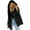 Black, variant on IROINNID Women's Hooded Faux-fur Coat Solid Color Long Sleeve Loose - Gilet Waistcoat Body Jacket Coat Outerwear Tops, Pink