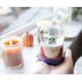 thumbnail image 3 of The Mandalorian Lights Up Star Wars Snow Globe, Blue, 3 of 7