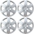 thumbnail image 1 of BDK HK993 Silver 15" Hubcaps Wheel Covers for Toyota Corolla (15 inch) – Four (4) Pieces Corrosion-Free & Sturdy – Full Heat & Impact Resistant Grade – OEM Replacement, 4 Pack, 1 of 6