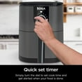 thumbnail image 4 of Ninja Mini 2 Qt Air Fryer w/ Quick Set Timer, Compact and Nonstick, AF080 Grey, 4 of 9