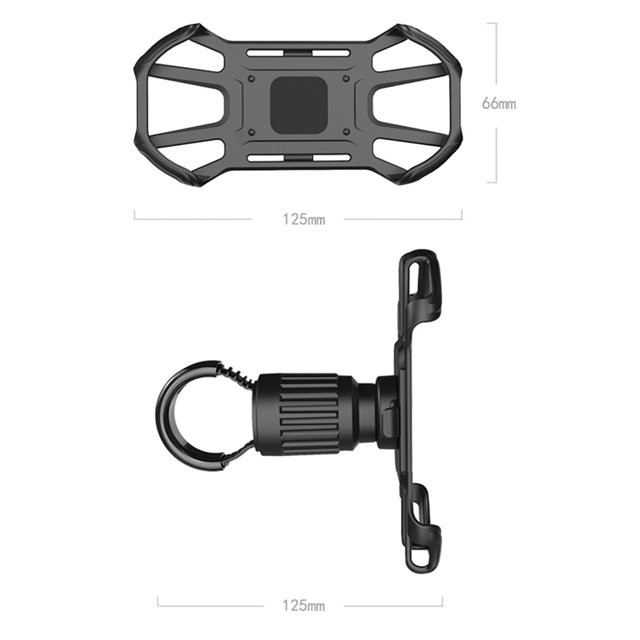 Soporte De Montaje Para Teléfono Soporte para teléfono de bicicleta Soporte ajustable para teléfono móvil para motocicleta Scooter Ndcxsfigh Para estrenar