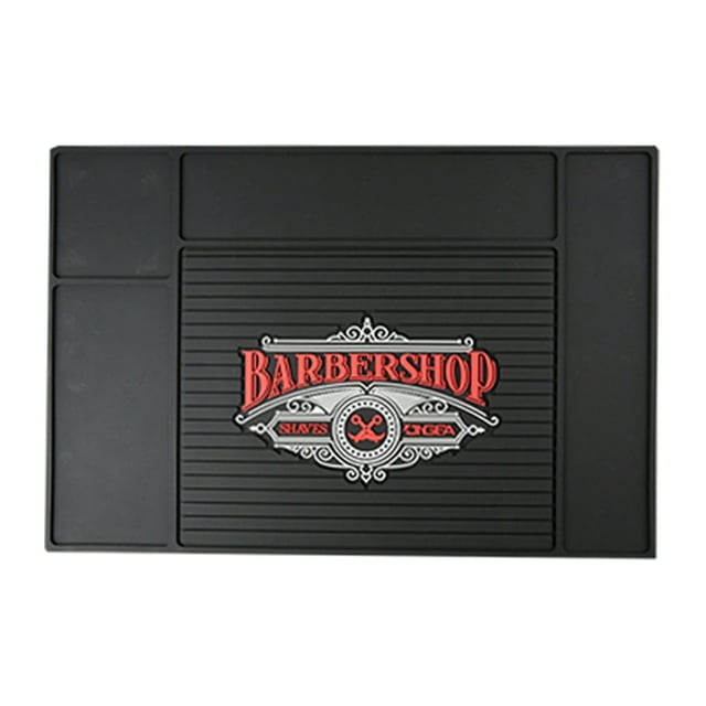 Tapis de Barbier 17.7x11.8x0.2 Pouces Anti-Mat pour Outils, Professionnel