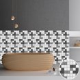 thumbnail image 4 of Gwong Decoración hogareña 10 unids / set Etiquetas de la pared DIY DIY resistente a los arañazos Eco-Friendly Impermeable Mosaico 3D Mosaico de las calcomanías de azulejos para el baño Gwong 21073795, 4 of 6