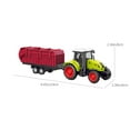 thumbnail image 3 of Gifts for Kids! Fwttom Toy Cars, Farmer Tractor Toy Friction Powered Early Educational Toy Collectible Farm Toy Small Construction Vehicle for Children Gift Lumber Truck, 3 of 7