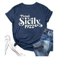 thumbnail image 5 of Tiweut Picture It Sicily 1922 Shirt for Women Funny Letter Print Golden Girls T-Shirt Casual Short Sleeve Tees Tops,Navy,L, 5 of 5