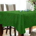 thumbnail image 3 of Coolnut Saint Patrick Clover Green Tablecloth Rectangle Colorful Table Cloth Large Square Table Cover for Dining Kitchen Party 54"x54" Decor Gift, 3 of 7
