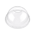 thumbnail image 1 of Tapa domo de PLA para vaso transparente de 10, 12, 16 y 20 oz con 500 pz blanco, 1 of 5