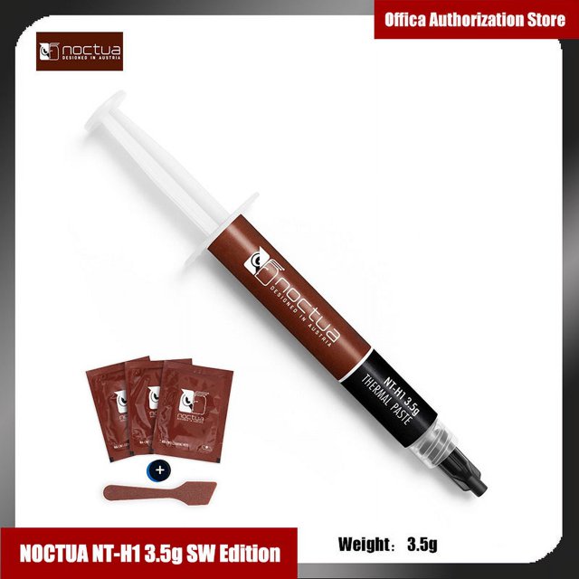 Noctua NT-H1/NT-H2 3.5g AM5 Edition Thermal Conductive Grease Notebook Graphics CPU Chassis Radiator Thermal Conductive Grease H1 3.5g SW Edition