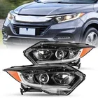 BRYGHT For 2019 2020 2021 2022 Honda HRV H-RV Halogen W/DRL Headlights Assembly Pair