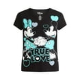 thumbnail image 3 of Disney Mickey and Minnie Women's True Love Graphic Tee, Sizes S-XXL, 3 of 5