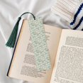 thumbnail image 4 of Kdxio Daisies Flowers Print Metal Tassel Bookmarks,Perfect Gift for Art Lovers and Bookworms Metal Bookmarks for Women, 4 of 8