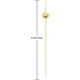 thumbnail image 2 of 100PCS Fancy Toothpicks for Appetizers, Gold Cocktail Picks for Party Decoration, Appetizer Skewers for Charcuterie Sandwich Burgers Fruit - 4.7 inch, 2 of 5
