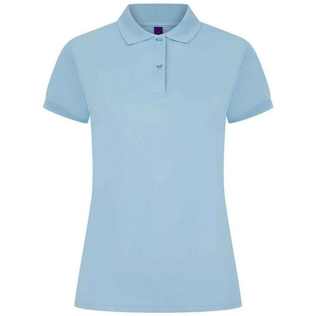 Henbury Womens Pique Polo Shirt
