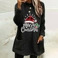 thumbnail image 2 of Fheaev Ugly Christmas Sweaters For Women Graphic Printed Oversized Winter Holiday Pullovers Loose Plus Size Warm Long Sleeves Blouse Top Round Neck Casual S Funny Christmas Tops With Pockets, 2 of 4