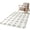 White, variant on Front Door Mat 15.7"x23.6", Abstract Tile Motifs Non Slip Backing & Low Profile Doormats, Absorbent Muddy Dirt Trapper Door Mats for Front Back Door All-Weather Lavender Olive Minimalist Dotted Grid