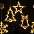 thumbnail image 6 of ZMKIAG Christmas LED Suction Cup Window Lights - Indoor/Outdoor Decorative String Lights for Tree & Home Style Holiday Decor, Battery-Operated Festive Lighting for Seasonal Display, 6 of 6
