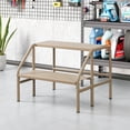 thumbnail image 2 of eHemco Heavy-Duty Metal 2 Steps Stool with 1100 lb. Load Capacity, 19.69 Inches, Industrial Yellow, 2 of 7