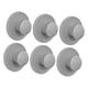 thumbnail image 3 of 6 pomos autoadhesivos fáciles de instalar, modernos y para dormitorio. Gris, 3 of 9
