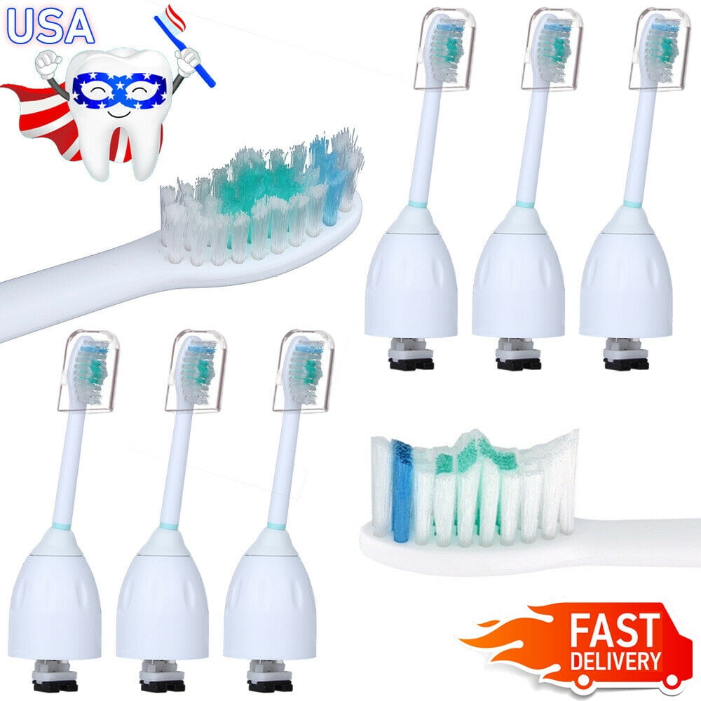 6 PCS Toothbrush Brush Heads Replacement for Soni Care ESeries HX7022