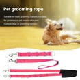 thumbnail image 4 of 3pcs Kit de Toilettage pour Animaux de Compagnie avec Anneau de Toilettage Multi-Fonctionnel Sangle d'Extension Réglable Corde de Toilettage pour Animaux de Compagnie, 4 of 8