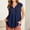 Dark Blue, variant on Women Shirts Sleeveless Linen Women Summer Clothes Regular Fit Soft and Comfortable Womens Going out Tops for Everyday Casual Wear
