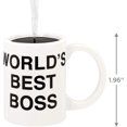 thumbnail image 3 of World's Best Boss The Office Coffee Mug Hallmark Ornament, 3 of 4