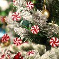 thumbnail image 5 of 50 piezas de adornos navideños, dulces, adornos para árboles de Navidad, colgantes de Navidad, caramelos de menta, decoración falsa, bastón colgante de simulación, 5 of 5