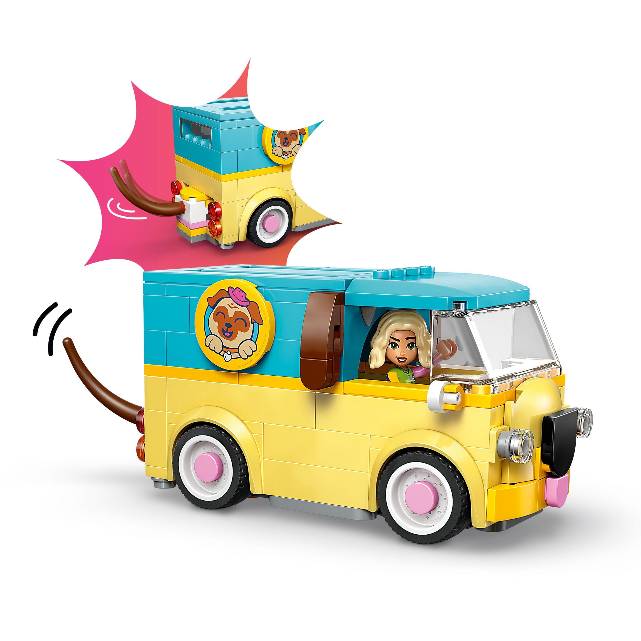 LEGO Friends La Camionnette d’Accessoires pour Animaux – Ensemble de Jeu – 42678