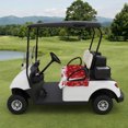 thumbnail image 7 of Red Balls Christmas Golf Cart Seat Covers, Christmas Ball Snowflake Xmas Golf Cart Seat Towel Cover for 2/4 Seater Bench Seats, Breathable Washable Dust & Sun Protection Seats Blanket 51''x31'', 7 of 7