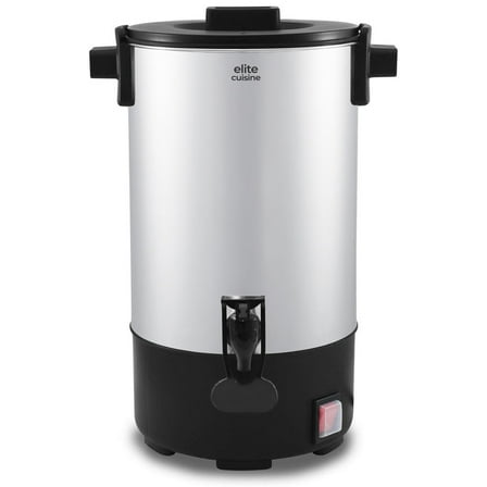 Elite Cuisine CCM350 Pro Stainless Steel 30-Cup Office Coffee Urn
