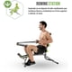 thumbnail image 3 of INOVA AB Tomic Infinit con Tecnología Multi Station System, Que Permite Entrenar Pecho, Brazo, Espalda, Abdomen, glúteo y Pierna en un Mismo Aparato, Negro con verde, 16 cm x 43 cm x 11.8 cm BWKJ Otros Deportes y Recreación, 3 of 3